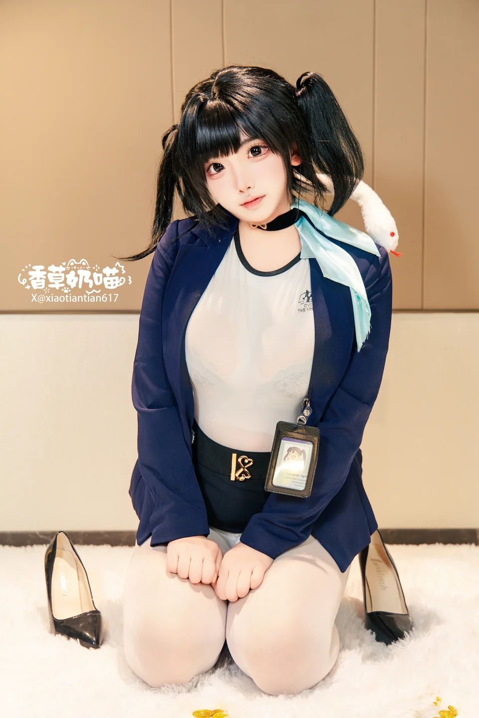 香草奶喵 - No.005 索拉 [136P,22V-2.36GB] tg@simisebaisi 【丝足阁】017.webp